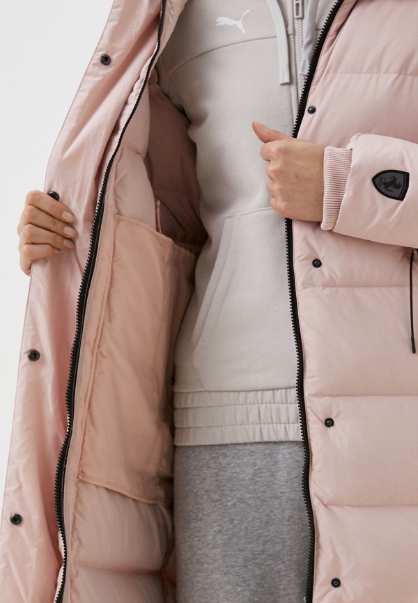 PUMA Пуховик - Ferrari Style Parka Jacket Woman Rose Qu - фото 4