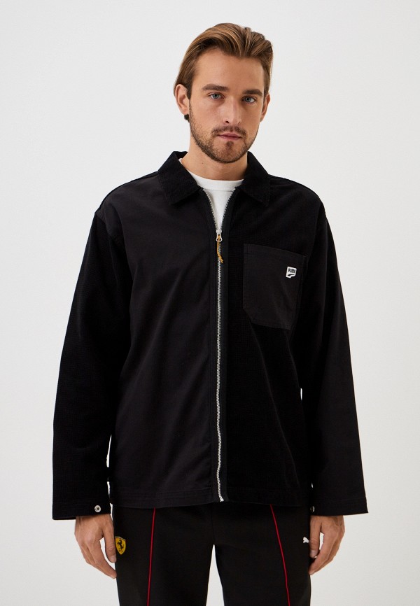 PUMA Куртка - DOWNTOWN Corduroy Shirt PUMA Black - фото 1