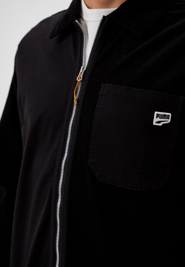 PUMA Куртка - DOWNTOWN Corduroy Shirt PUMA Black - фото 5
