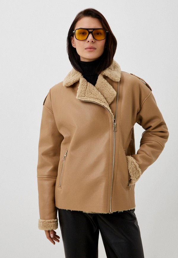 Pink Orange Дубленка - фото 1