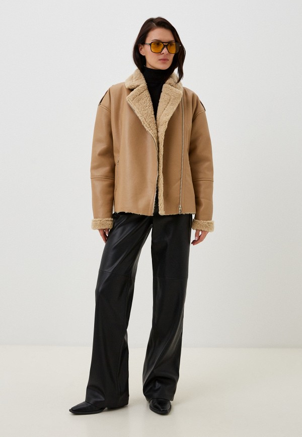 Pink Orange Дубленка - фото 2