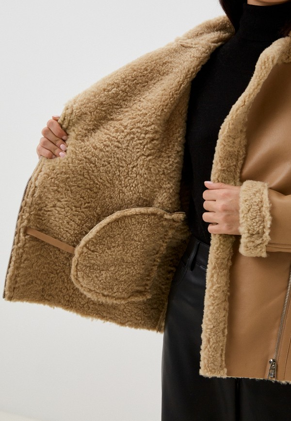 Pink Orange Дубленка - фото 4