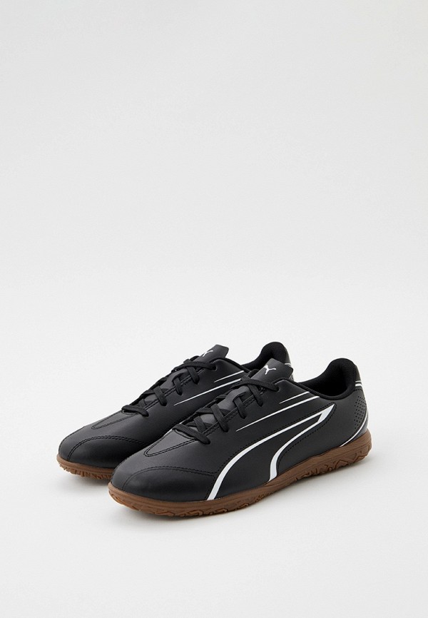 PUMA Бутсы - VITORIA IT Jr PUMA Black-PUMA White - фото 3