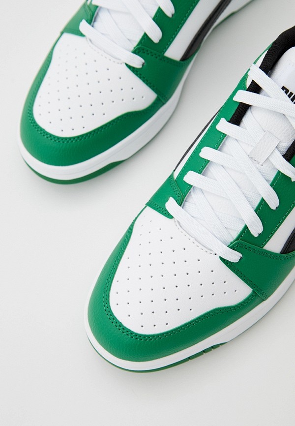 PUMA Кеды - Rebound v6 Low PUMA White-PUMA Black-Arc - фото 2