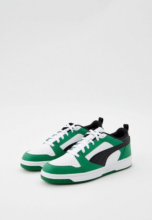 PUMA Кеды - Rebound v6 Low PUMA White-PUMA Black-Arc - фото 3