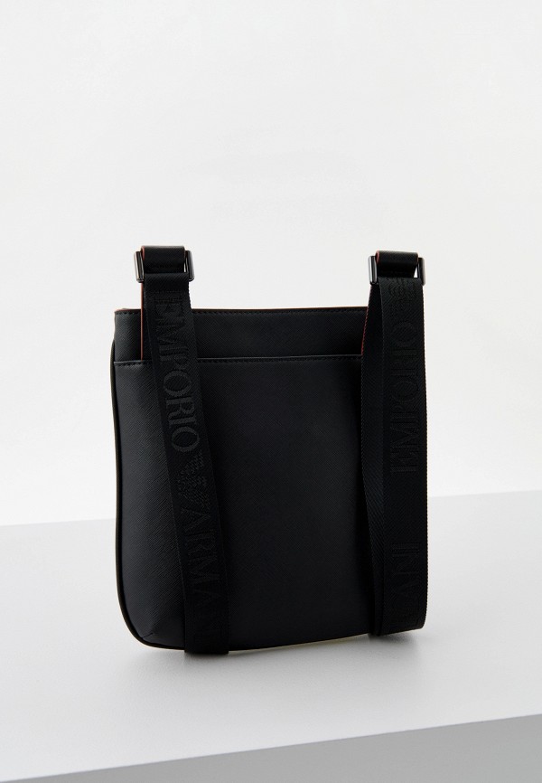 Emporio Armani Сумка - BLACK/ORANGE DETAIL - фото 2