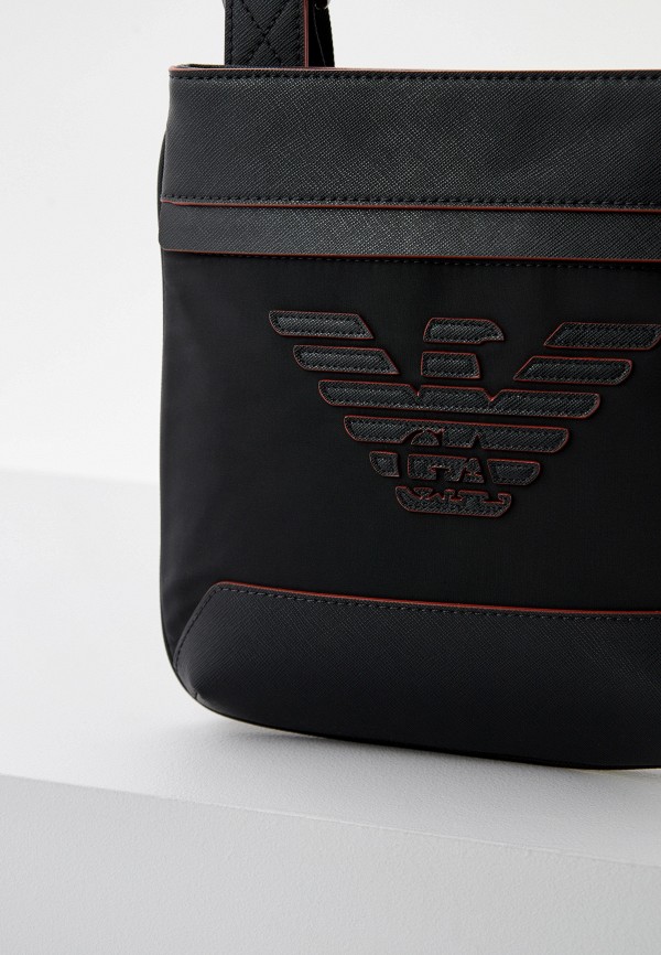 Emporio Armani Сумка - BLACK/ORANGE DETAIL - фото 3