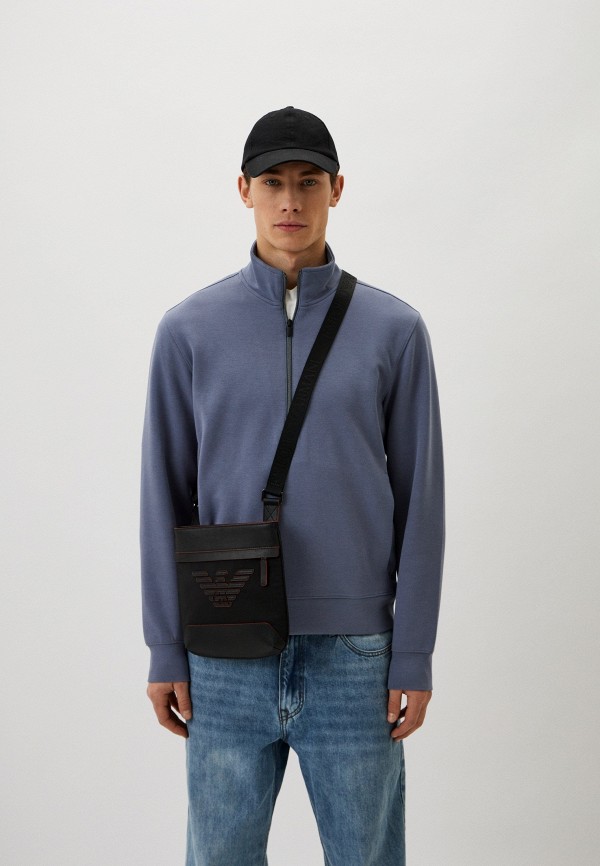 Emporio Armani Сумка - BLACK/ORANGE DETAIL - фото 5