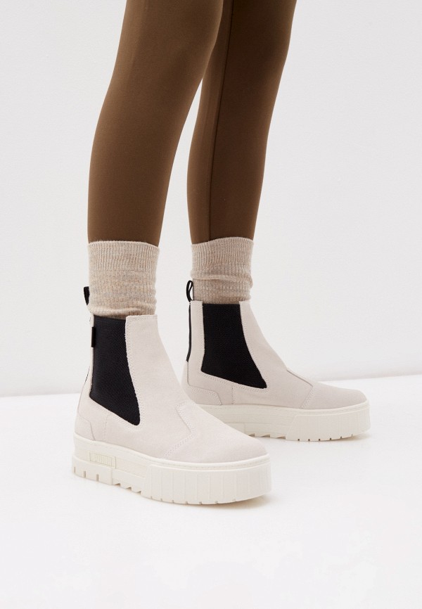 PUMA Ботинки - Mayze Chelsea Suede Wn s Marshmallow - фото 6