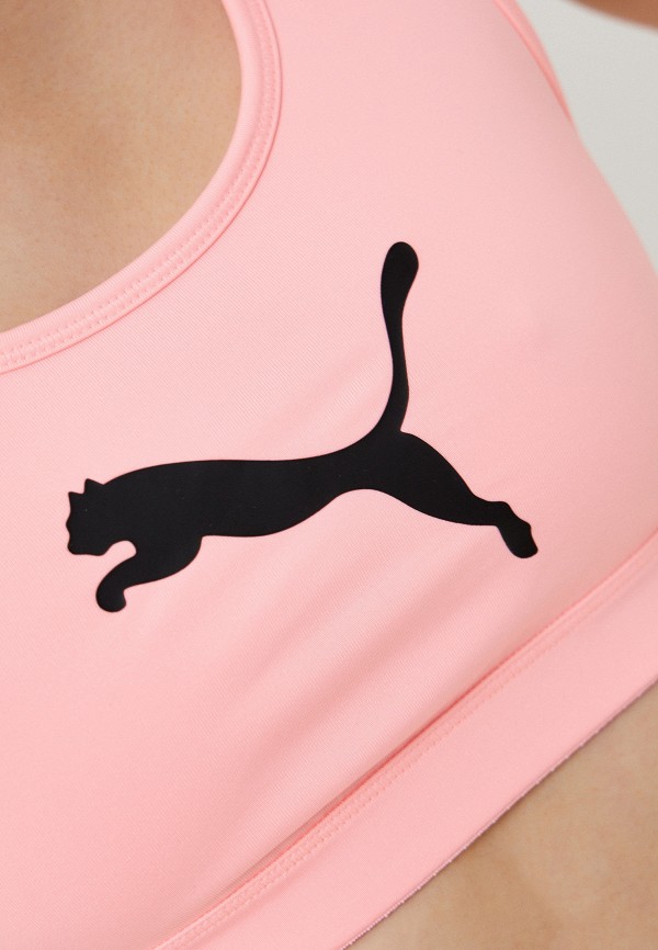 PUMA Топ спортивный - Mid Impact 4Keeps Bra Koral Ice - фото 4