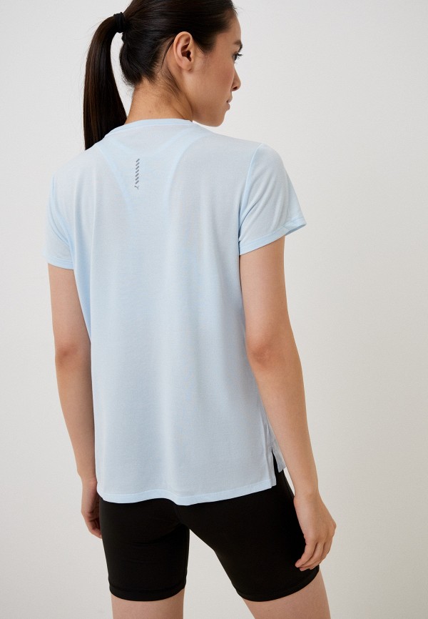 PUMA Футболка спортивная - RUN FAVORITE HEATHER SS TEE W Icy Blue H - фото 3