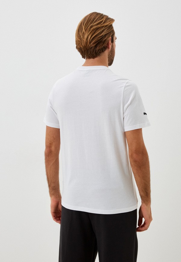 Футболка PUMA Ferrari Race Graphic Tee 1 PUMA White, цвет: белый ...