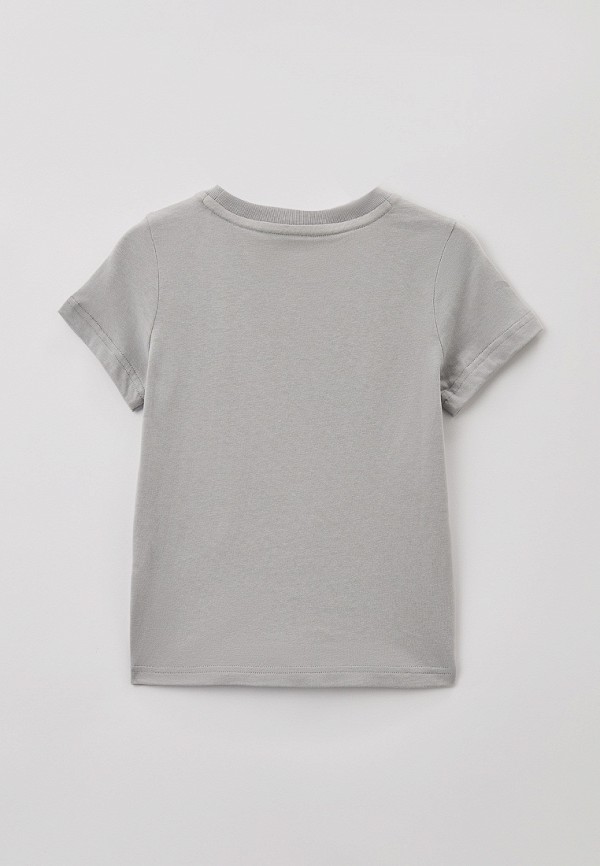 PUMA Футболка - MAPF1 Kids Logo Tee Mercedes Team Silver - фото 2