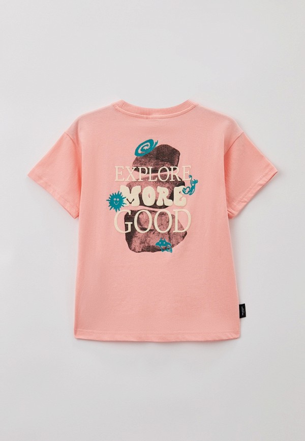 PUMA Футболка - DOWNTOWN Graphic Tee KIDS Peach Smoothie - фото 2