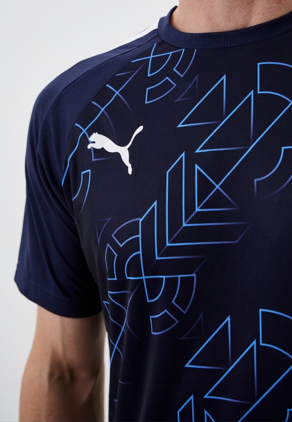 Футболка спортивная PUMA teamLIGA Graphic Jersey PUMA Navy-PUMA W, цвет ...