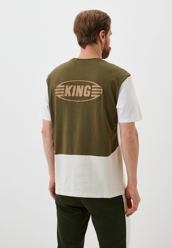 PUMA KING Top Tee Olive Drab Alpine Snow RTLADC506701 Lamoda