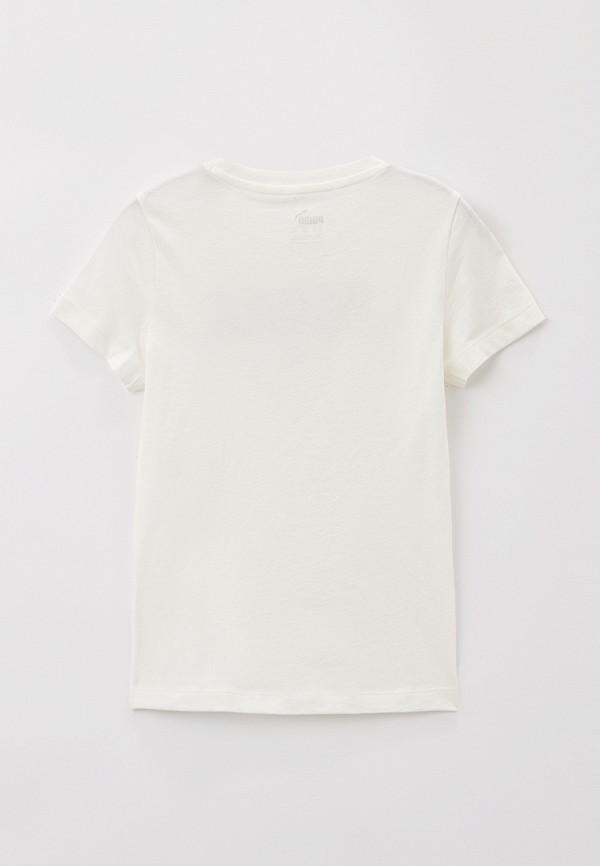 PUMA Футболка - PUMA SQUAD Graphic Tee G Warm White - фото 2