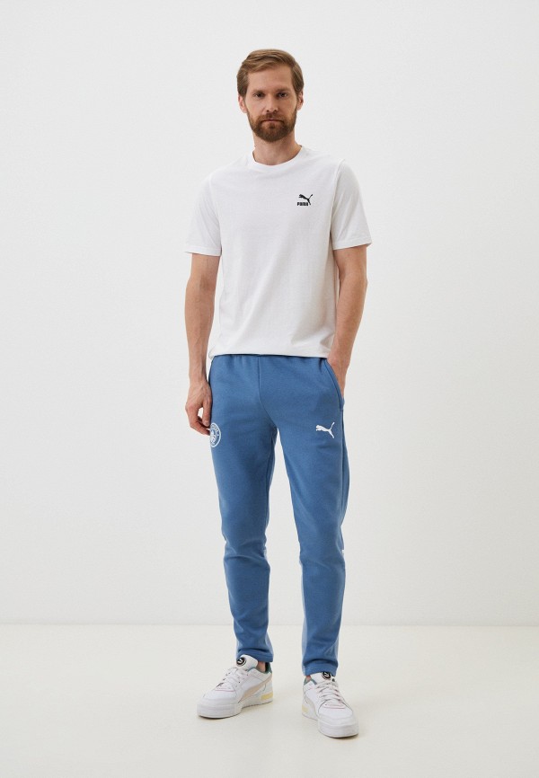 PUMA Брюки спортивные - MCFC Casuals Pants Deep Dive-Blue Wash - фото 2