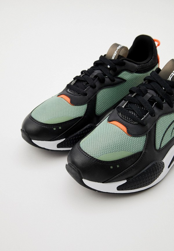 Puma black and best sale green