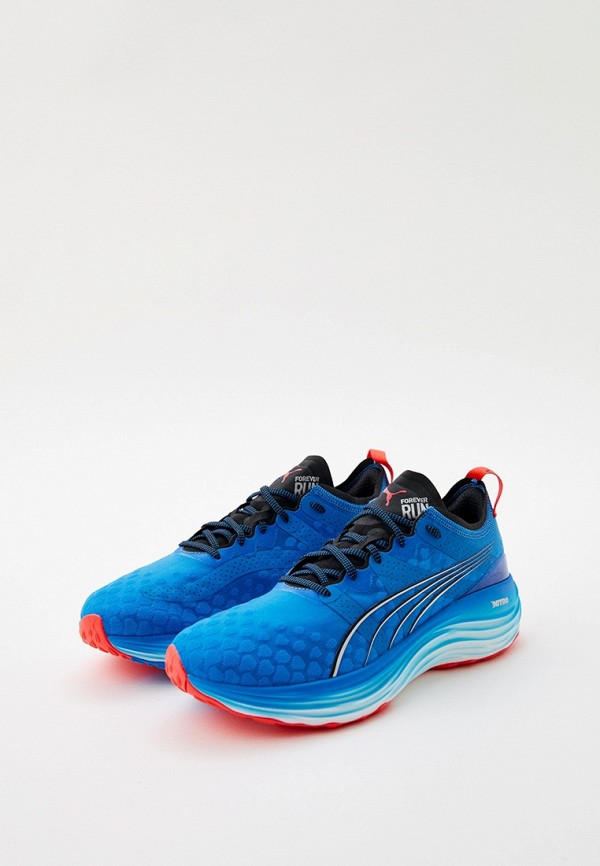 PUMA Кроссовки - ForeverRun Nitro Ultra Blue-PUMA Black-P - фото 3