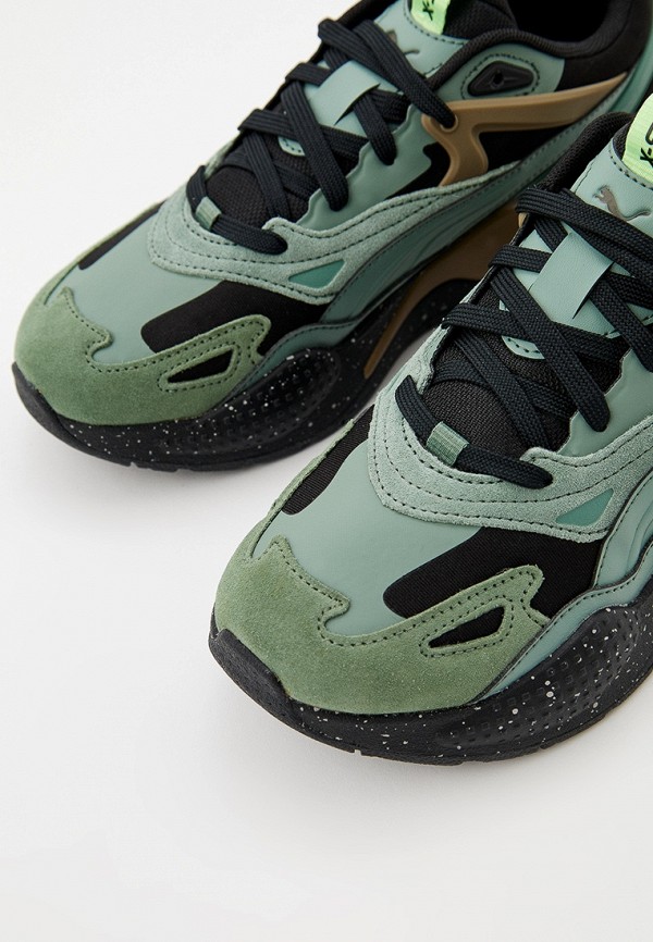 PUMA Кроссовки - RS-X Efekt Speckle PUMA Black-Eucalyptus - фото 2