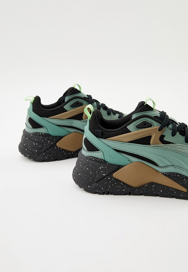 PUMA Кроссовки - RS-X Efekt Speckle PUMA Black-Eucalyptus - фото 4