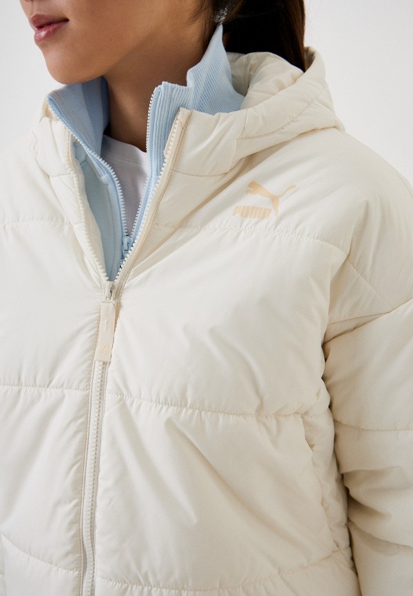 утепленная — цвет: Classics PUMA Padded Ivory, белый, Lamoda Куртка Jacket интернет-магазине купить RTLADC545001 в Frosted