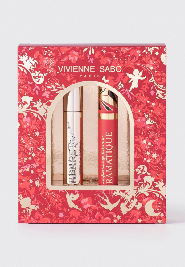 Набор для макияжа глаз Vivienne Sabo подарочный, цвет: черный ...