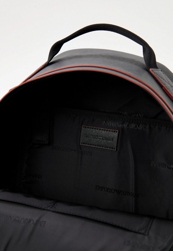 Emporio Armani Рюкзак - BLACK/ORANGE DETAIL - фото 4