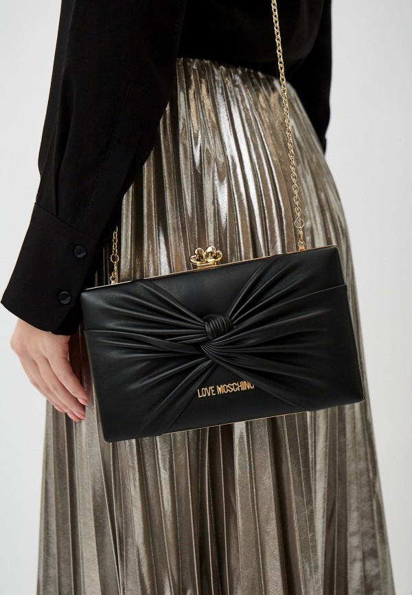 Клатч Love Moschino, цвет: черный, RTLADC701701 — купить в интернет ...