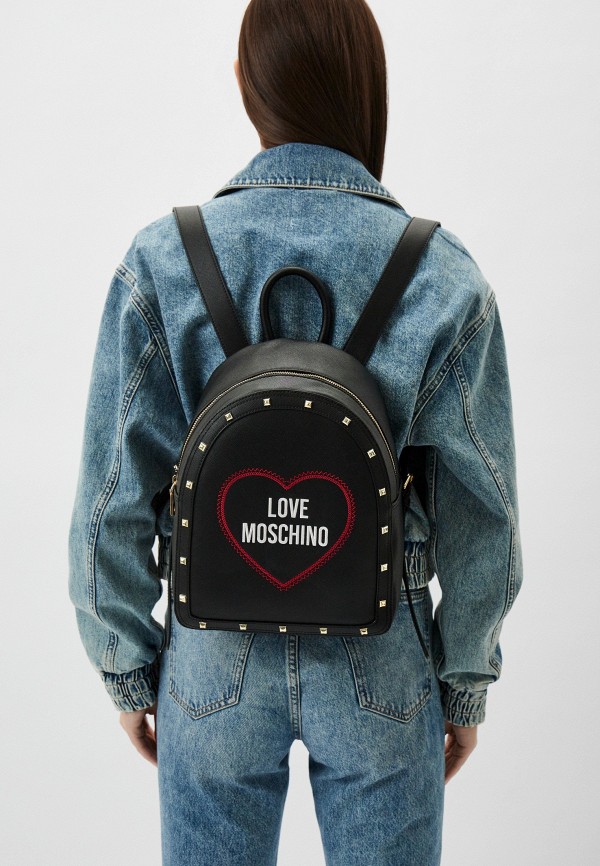 Рюкзак Love Moschino, цвет: черный, RTLADC703601 — купить в интернет ...