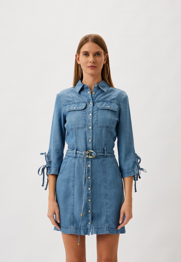 Patrizia Pepe Платье джинсовое - фото 2