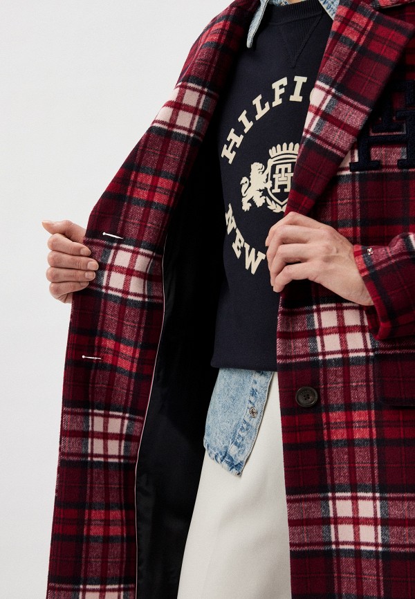 Пальто Tommy Hilfiger, цвет: бордовый, RTLADC721701 — купить в интернет ...