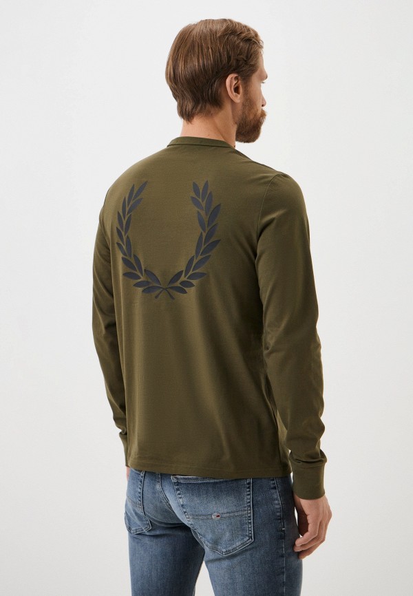 Лонгслив Fred Perry, цвет: хаки, RTLADC731501 — купить в интернет ...