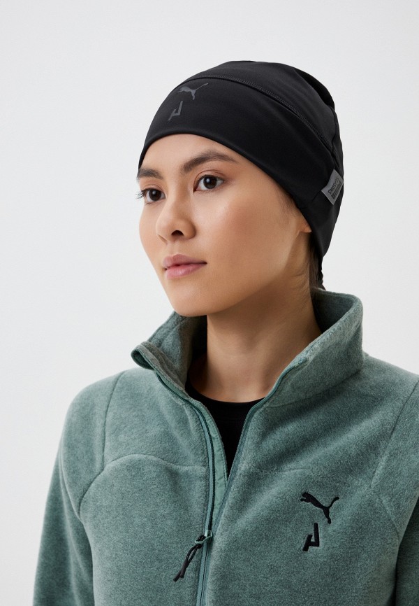 PUMA Шапка - SEASONS Beanie Puma Black - фото 5