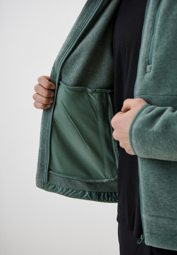 PUMA Олимпийка - SEASONS FLEECE FULL ZIP M Eucalyptus - фото 4