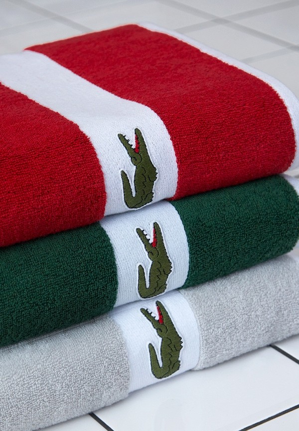 Полотенце Lacoste 55x100 см, цвет: зеленый, RTLADW330401 — купить в ...