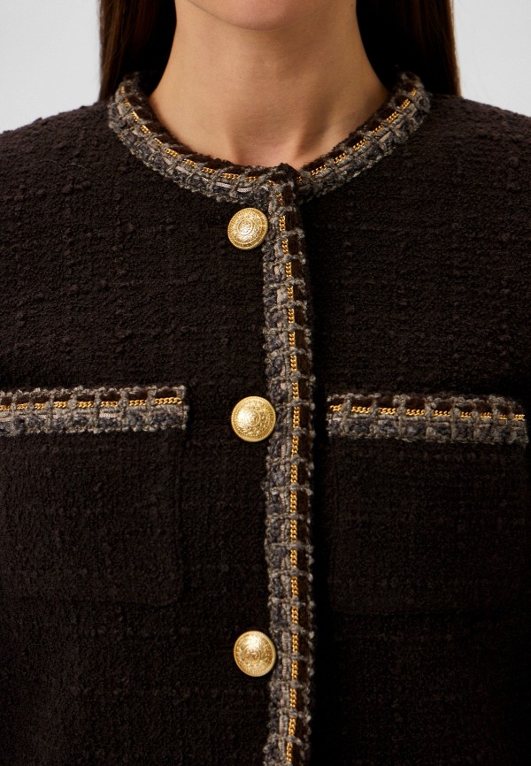 Жакет Ololol, цвет: коричневый, RTLADC938001 — купить в интернет ...