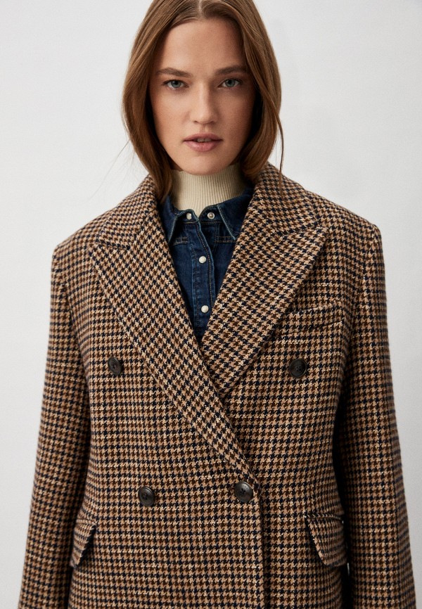 Пальто Tommy Hilfiger, цвет: коричневый, RTLADC969101 — купить в ...