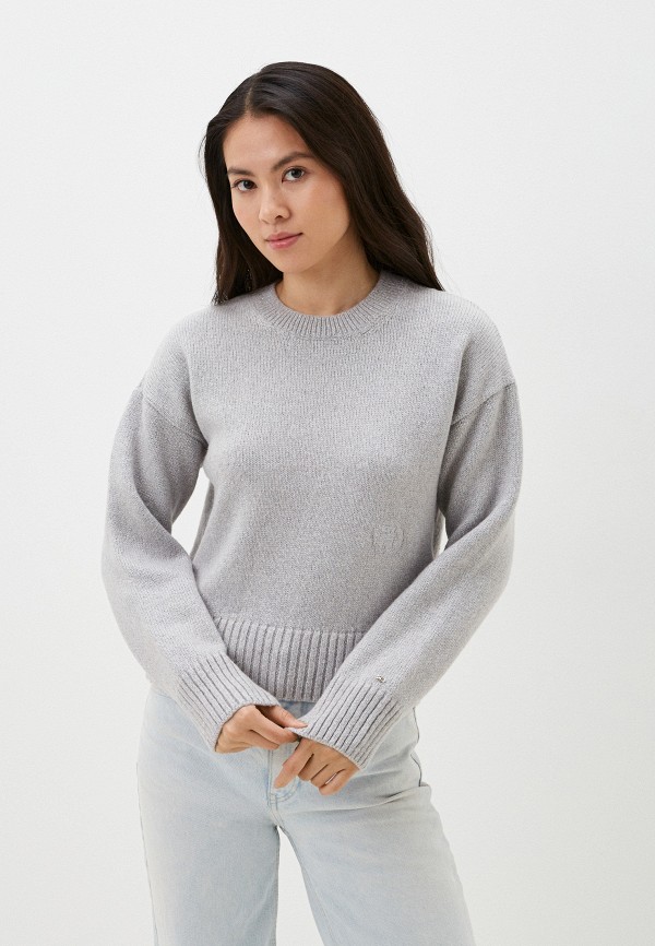 Tommy hilfiger deals jumper women grey