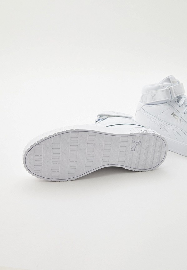 PUMA Кеды - Carina 2.0 Mid Puma White-Puma White-Pum - фото 5