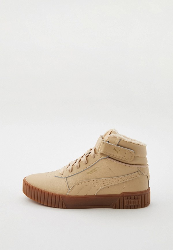 PUMA Кеды - Carina 2.0 Mid WTR Light Sand-Light Sand - фото 1