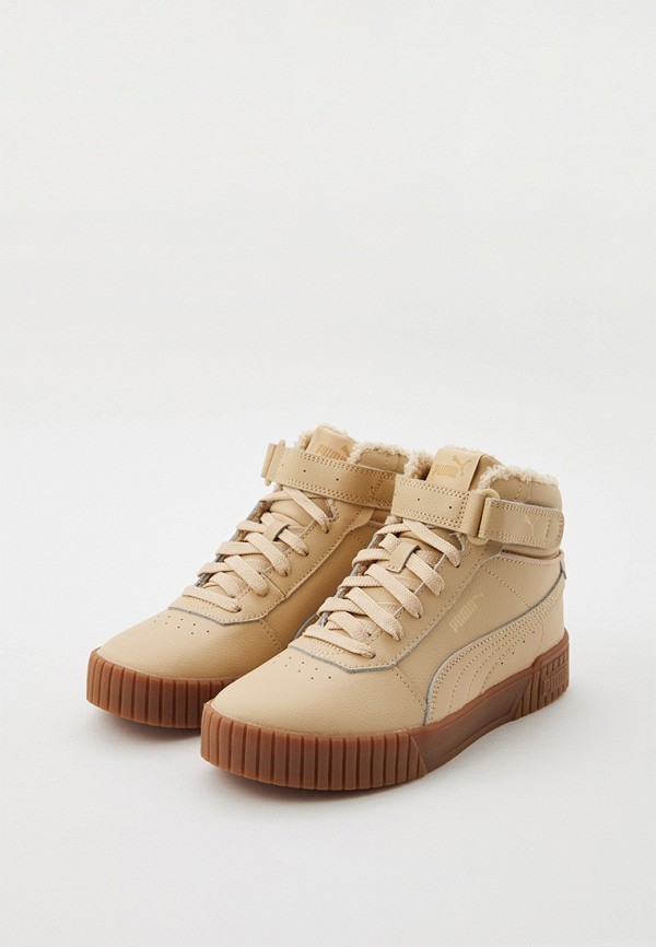 PUMA Кеды - Carina 2.0 Mid WTR Light Sand-Light Sand - фото 3