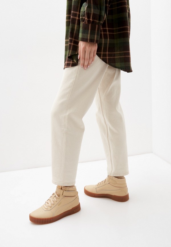 PUMA Кеды - Carina 2.0 Mid WTR Light Sand-Light Sand - фото 6