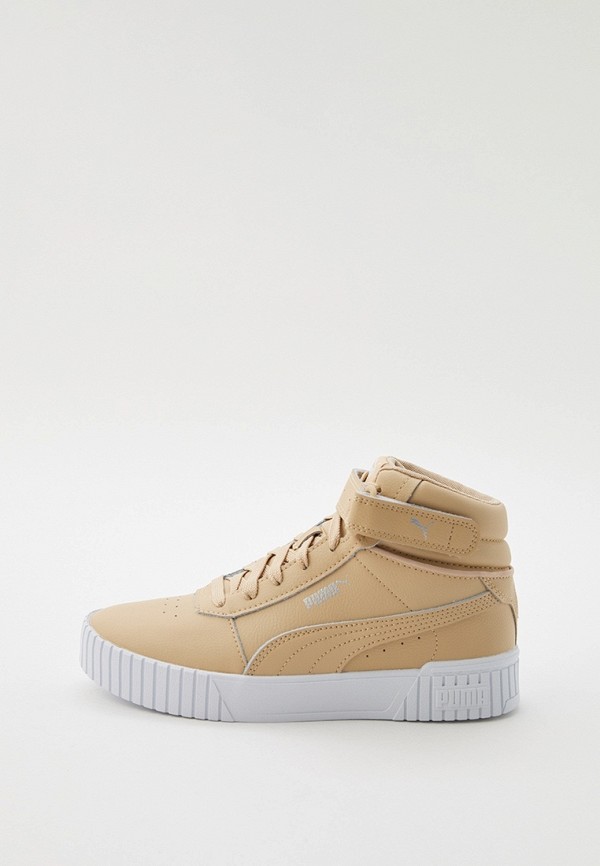 PUMA Кеды - Carina 2.0 Mid Light Sand-Light Sand-Pum - фото 1