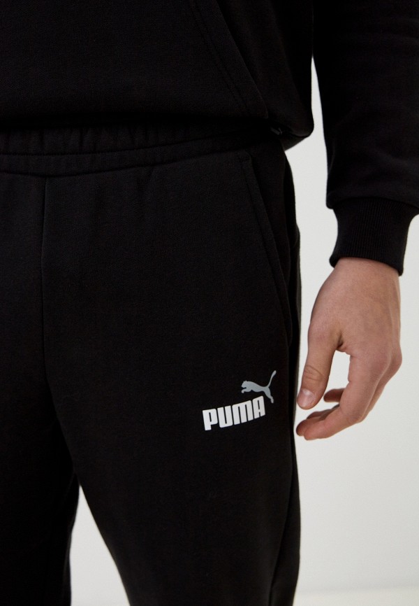 PUMA Брюки спортивные - ESS+ 2 Col Logo Pants FL cl PUMA Black-p - фото 4
