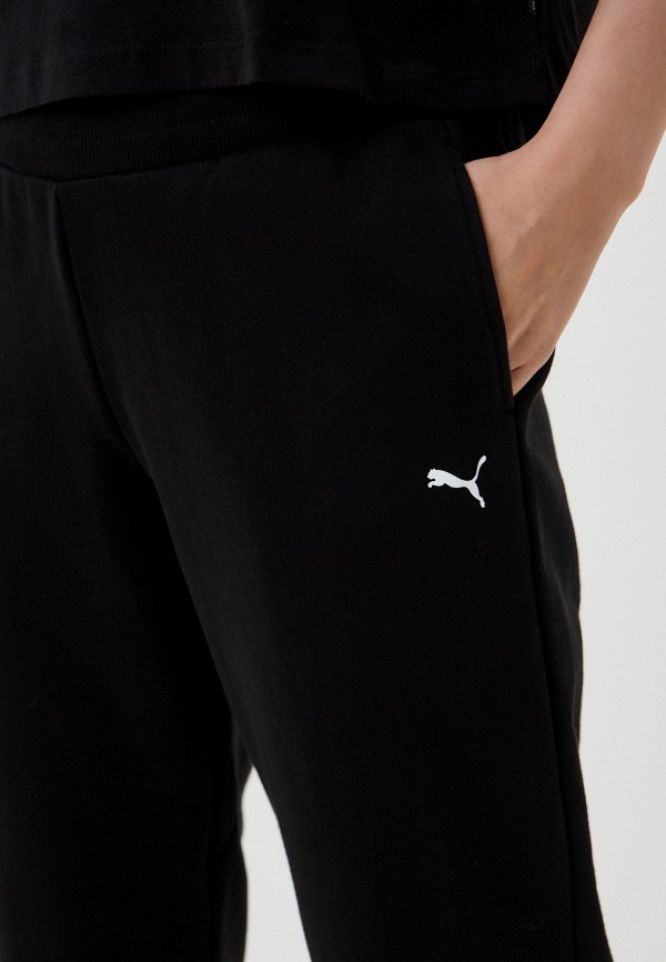PUMA Брюки спортивные - ESS Sweatpants FL op Puma Black-CAT - фото 4