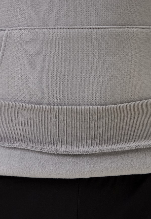 PUMA Худи - ESS Big Logo Hoodie FL (s) Concrete Gray - фото 4