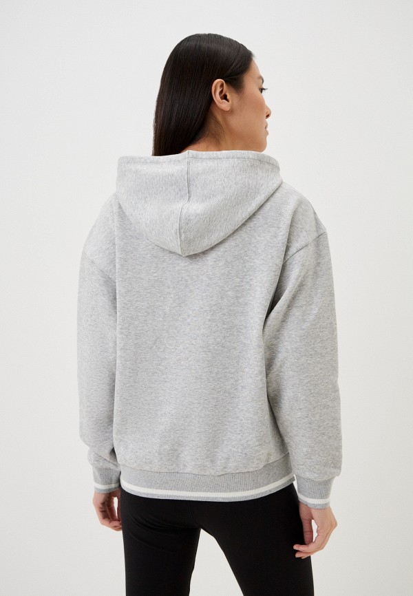 PUMA Худи - PUMA SQUAD Hoodie FL Light Gray Heather - фото 3