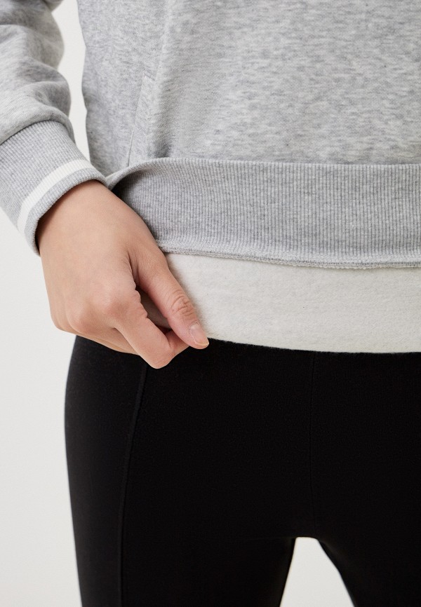 PUMA Худи - PUMA SQUAD Hoodie FL Light Gray Heather - фото 4